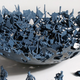 Illustration for article titled Reflect Upon Your Childhood and the Ravages of War With a Melted Toy Soldier Bowl